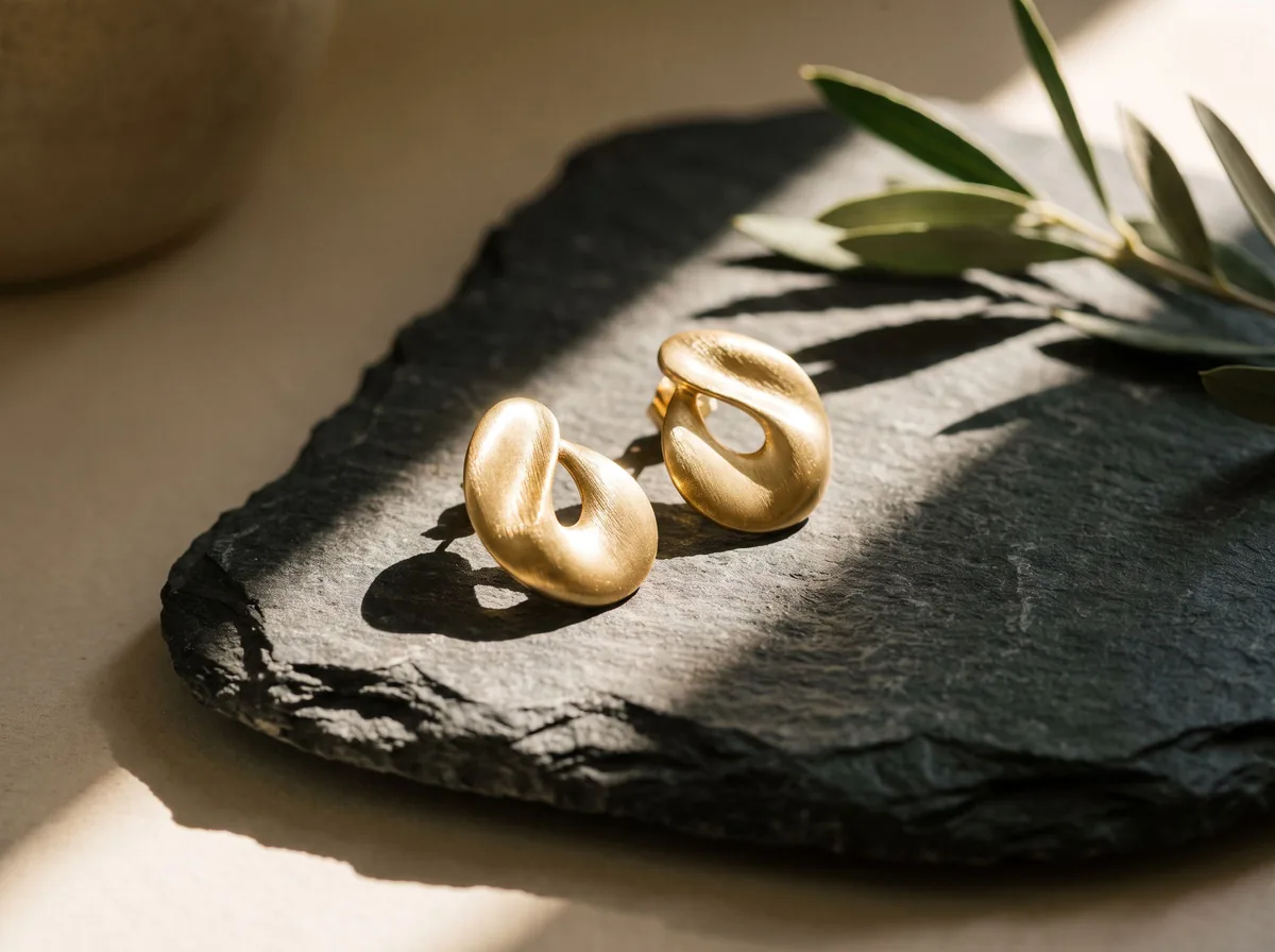 Stone and shadow: jewelry product photography example