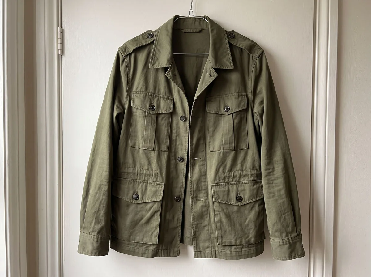 Phone photo before AI Outfit Generator: Style a Complete Look Around One Garment
