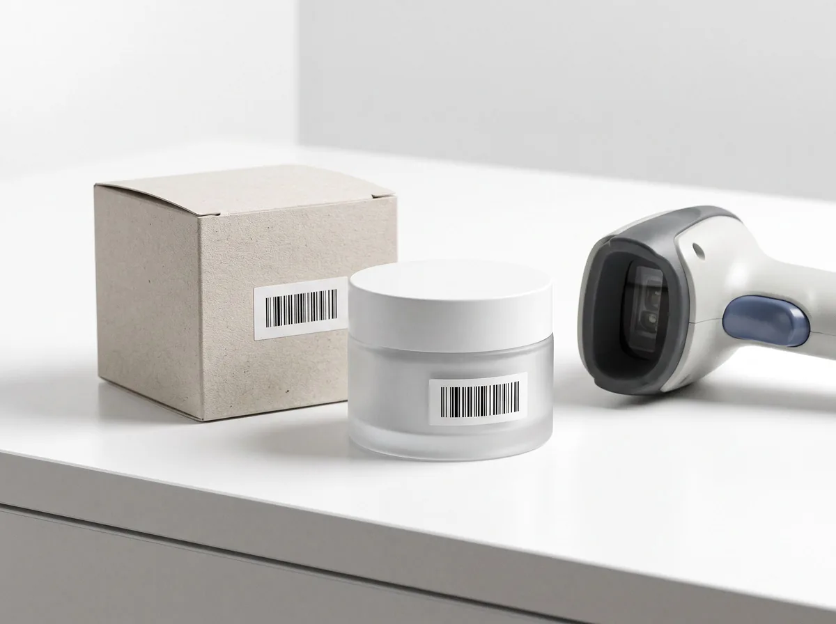Barcode Generator: UPC, EAN, Code 128 and QR: styled product photo