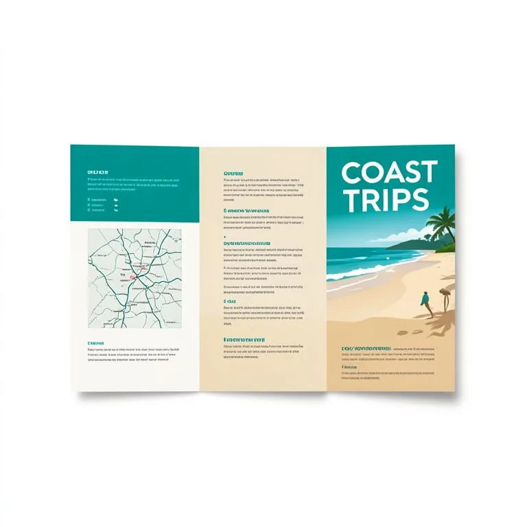 Phone photo before Free Brochure and Flyer Mockup Generator