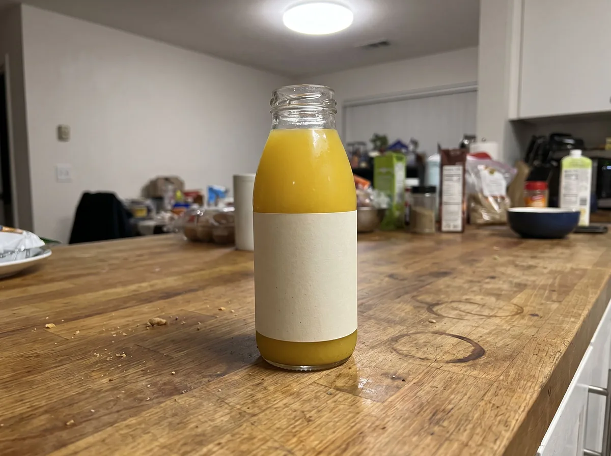 Phone photo before AI Instagram Product Photography