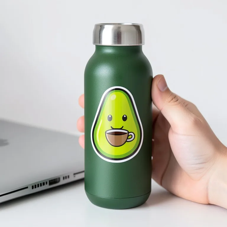 Free Sticker Mockup Generator